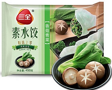 三全 青菜香菇水饺 450g